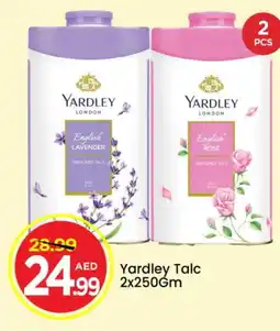 Mark & Save YARDLEY Talcum Powder offer