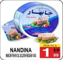Gift Point Nandina Marlin Fish in Oil Goldish Negara offer