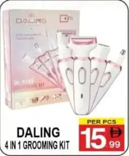 Gift Point Daling 4 in 1 grooming kit offer