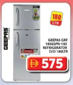 Grand Hyper Market GEEPAS Refrigerator offer