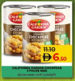 Lulu Hypermarket CALIFORNIA GARDEN Chick Peas offer