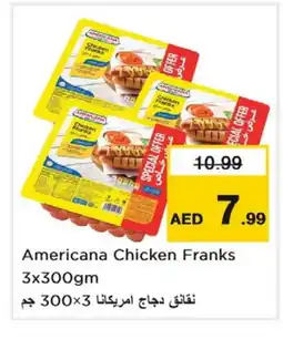 Nesto AMERICANA Chicken Sausage offer
