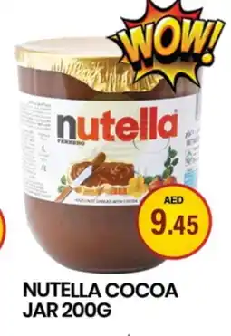 Zain Hypermarket NUTELLA Chocolate Spread offer
