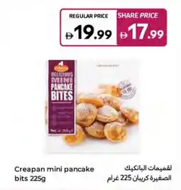 Carrefour Creapan mini pancake bits offer