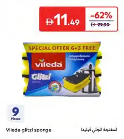 Carrefour Vileda glitzi sponge offer