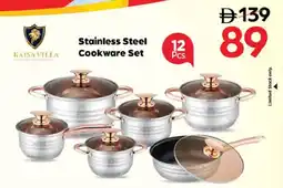 Nesto Stainless Steel Cookware Set offer