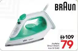 Nesto Braun Steam Iron SI 1040 offer