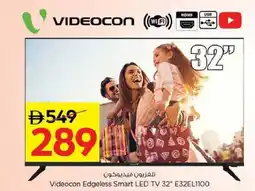 Nesto Videocon Edgeless Smart LED TV 32" E32EL1100 offer