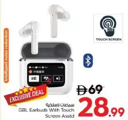 Nesto GBL Earbuds With Touch Screen Asstd offer