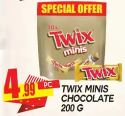 Dream Land Center Twix Minis Chocolate offer