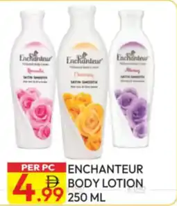 Dream Land Center Enchanteur Body Lotion offer