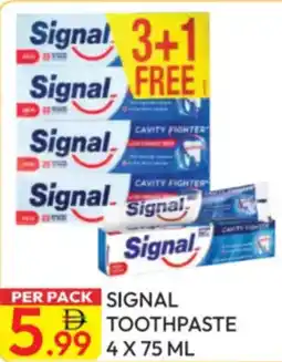 Dream Land Center Signal Toothpaste offer
