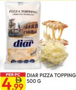 Dream Land Center Diar pizza topping offer