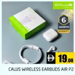 Pasons Calus wireless earbuds air p2 offer