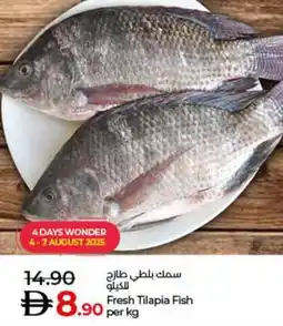 Lulu Hypermarket Fresh Tilapia Fish offer