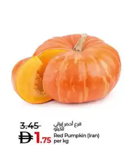 Lulu Hypermarket Red Pumpkin offer