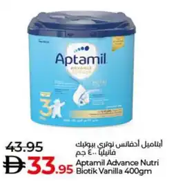 Lulu Hypermarket Aptamil Advance Nutri Biotik Vanilla offer
