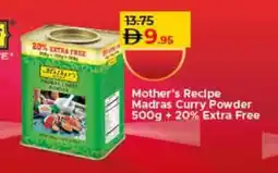 Lulu Hypermarket Mother's Recipe Madras Curry Powder offer