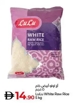 Lulu Hypermarket LuLu White Raw Rice offer