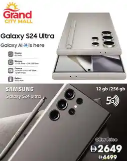 Grand Hyper Market SAMSUNG S24 offer