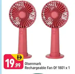 Shaklan OLSENMARK Fan offer