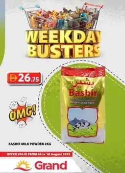 Grand Hyper Market BASHIR Milk Powder offer