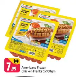 Shaklan AMERICANA Chicken Franks offer