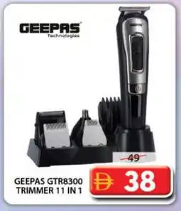 Grand Hyper Market GEEPAS Remover / Trimmer / Shaver offer