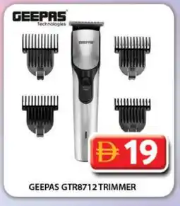 Grand Hyper Market GEEPAS Remover / Trimmer / Shaver offer