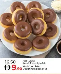 Lulu Hypermarket Mini Chocolate Doughnuts offer