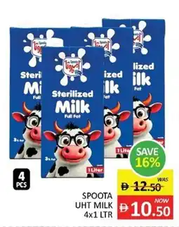 Al Madina Spoota UHT milk offer