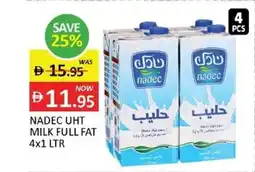 Al Madina Nadec UHT milk full fat offer