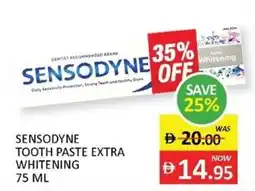 Al Madina Sensodyne tooth paste extra whitening offer
