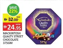 Al Madina Mackintosh qualty street chocolate offer