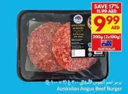 Viva Australian Angus Beef Burger offer