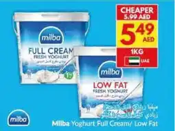 Viva Milba Yoghurt Full Cream Low Fat offer
