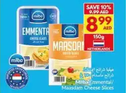 Viva Milba Emmental Maasdam Cheese Slices offer