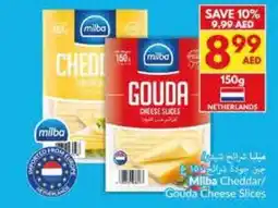 Viva Milba cheddar gouda cheese slices offer