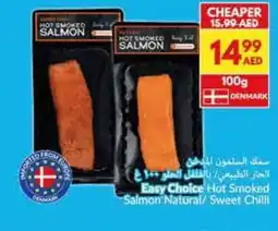 Viva Easy choice hot smoked salmon natural sweet chilli offer