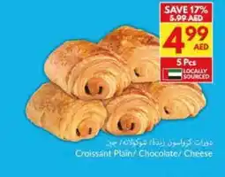 Viva Croissant plain chocolate cheese offer