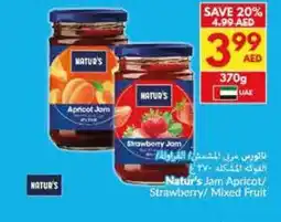Viva Natur's jam apricot strawberry mixed fruit offer