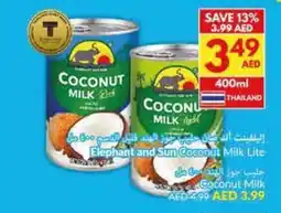 Viva Elephant and Sun Coconut Milk Lite offer