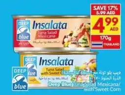 Viva Deep blue tuna salad mexicana with sweet com offer