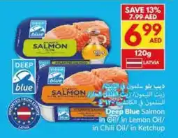 Viva Deep blue salmon in oil in lemon oil in chili oil in ketchup offer