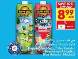 Viva Happy vibes mojito pina colada strawberry margarita blue hawaiian mocktail offer