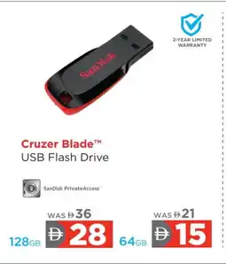Lulu Hypermarket SANDISK Flash Drive offer
