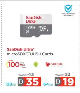 Lulu Hypermarket SANDISK Flash Drive offer