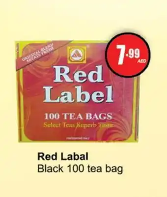 Gulf Hypermarket RED LABEL Tea Bags offer