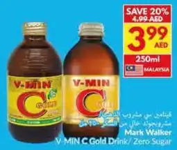 Viva Mark Walker V-MIN C Gold Drink/ Zero Sugar offer