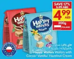 Viva Happy Wafers Wafers with Cocoa / Vanilla / Hazelnut Cream offer